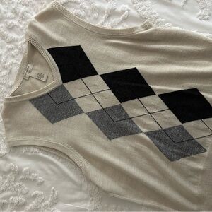 Dockers Argyle Knit Sweater Vest